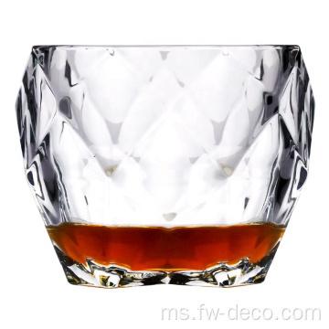 Crystal Diamond Cigar Drinking Wain Gelas Tumbler